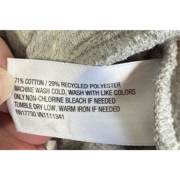 Univeral Thread Fleece Cargo Mini Skirt Medium Gray Athleisure Sporty Casual - Picture 8 of 8